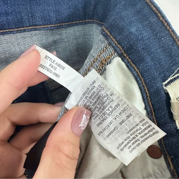 Madewell 9" Mid-Rise Skinny Jeans in Paloma Wash: Raw-Hem Edition - Picture 9 of 12